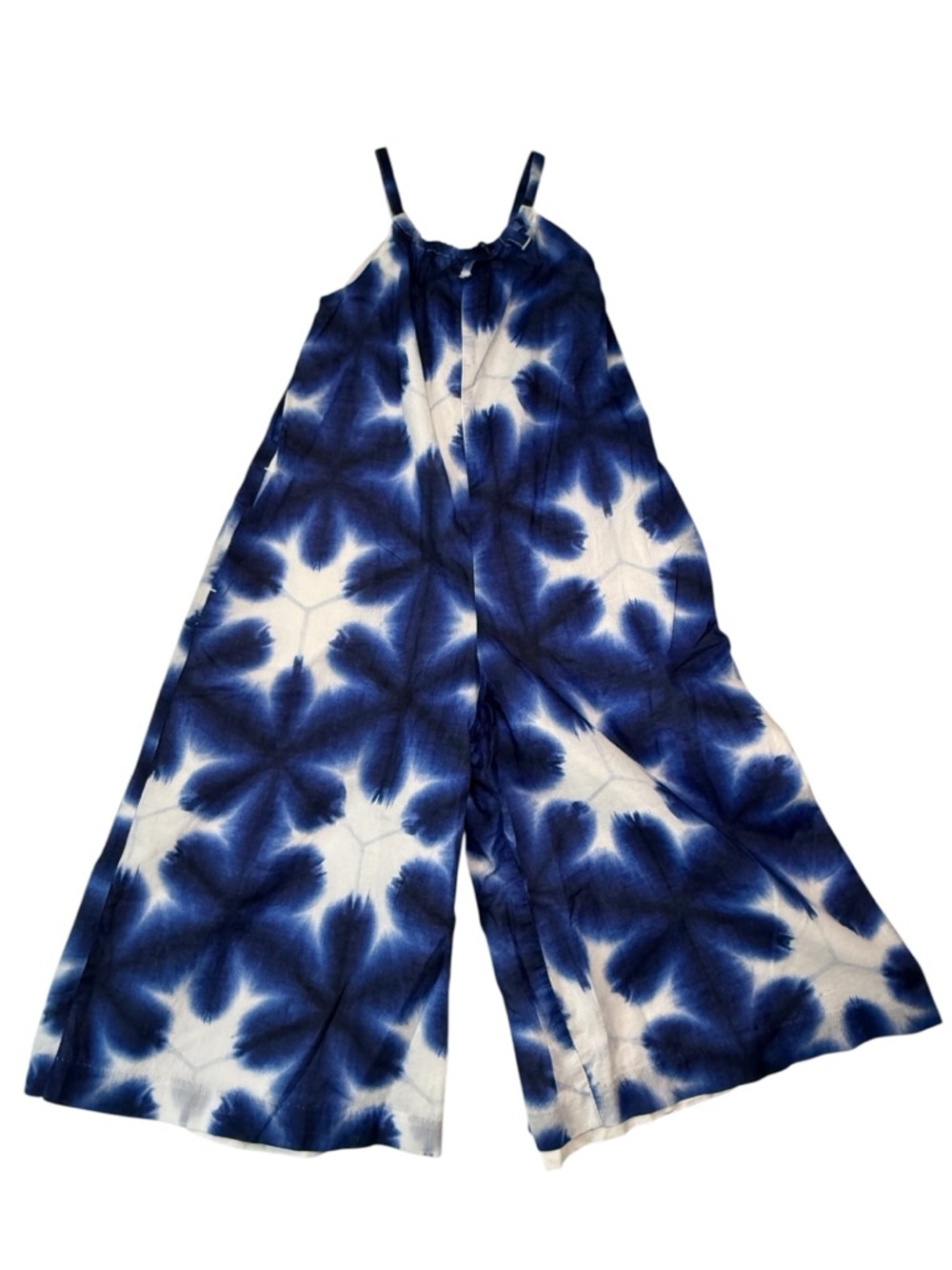 Janie and Jack Shibori Halter Jumpsuit Toddler Girls size 3